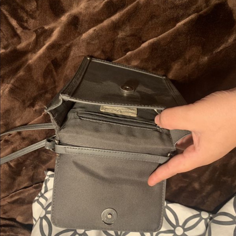 Grey purse
